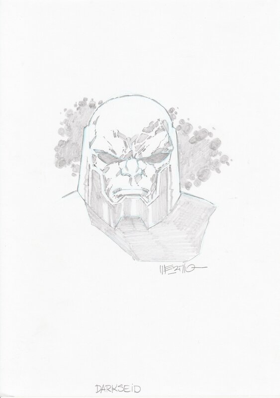 Darkseid par Jesus Merino - Dédicace