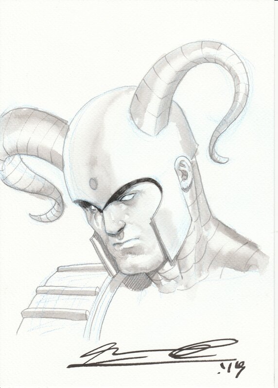 Magog by Ariel Olivetti - Sketch