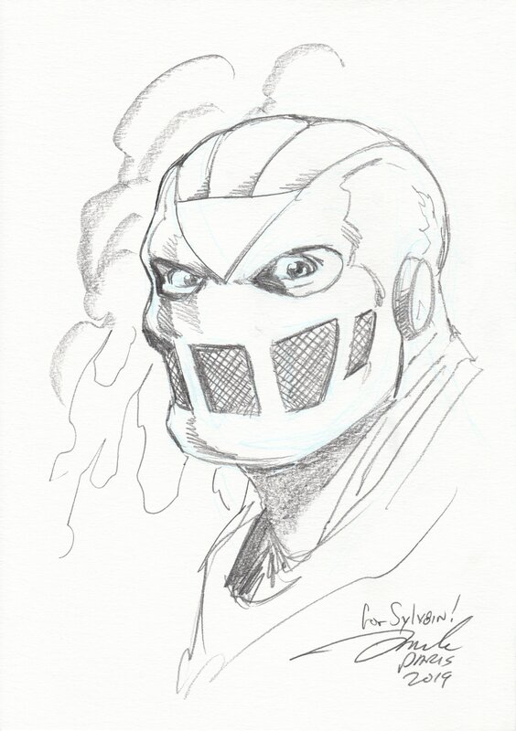 Rage by Darick Robertson - Sketch