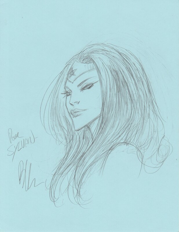Wonder Woman by Joe Benitez - Sketch
