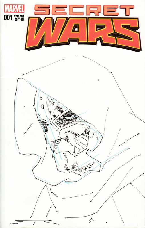 Dr Doom by Esad Ribic - Sketch