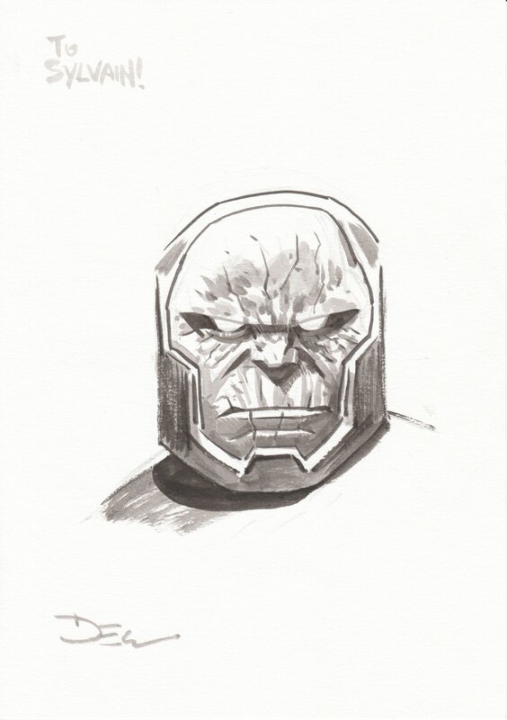 Darkseid by Declan Shalvey - Sketch