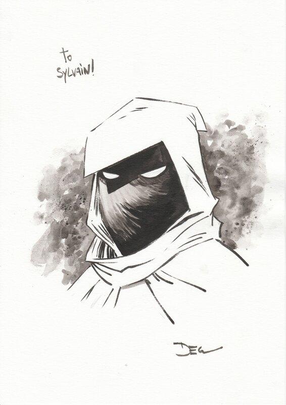 Moon Knight par Declan Shalvey - Dédicace