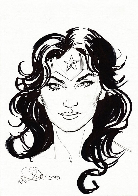 Wonder Woman by Nicola Scott - Sketch