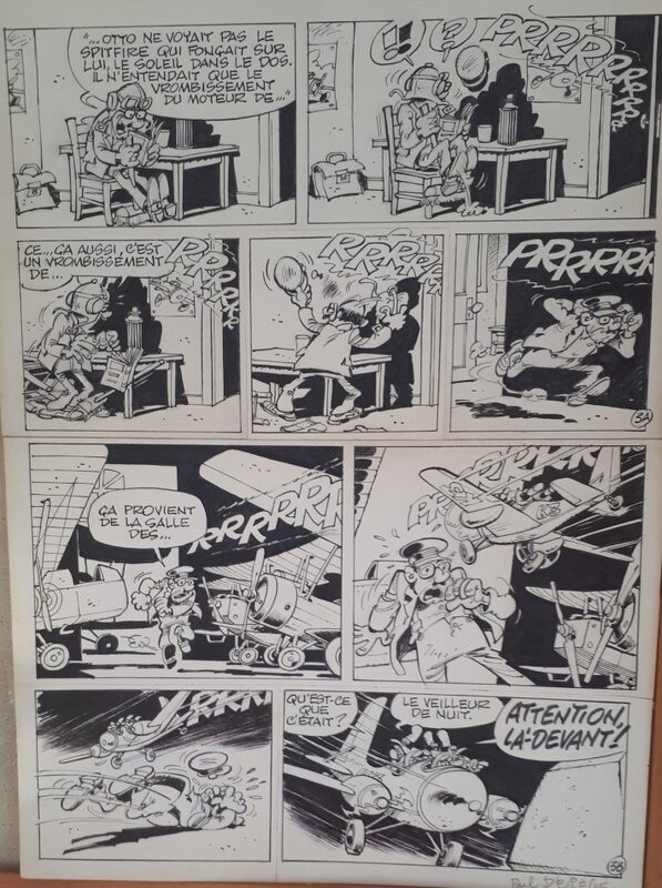 Les krostons par Paul Deliège - Planche originale