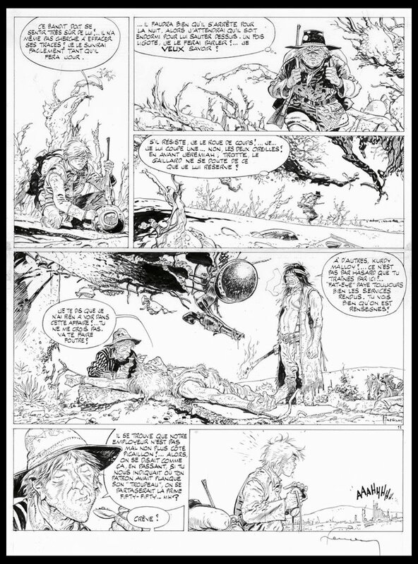 Hermann, 1977 - Jeremiah - Tome 1 - Planche 11 - Planche originale