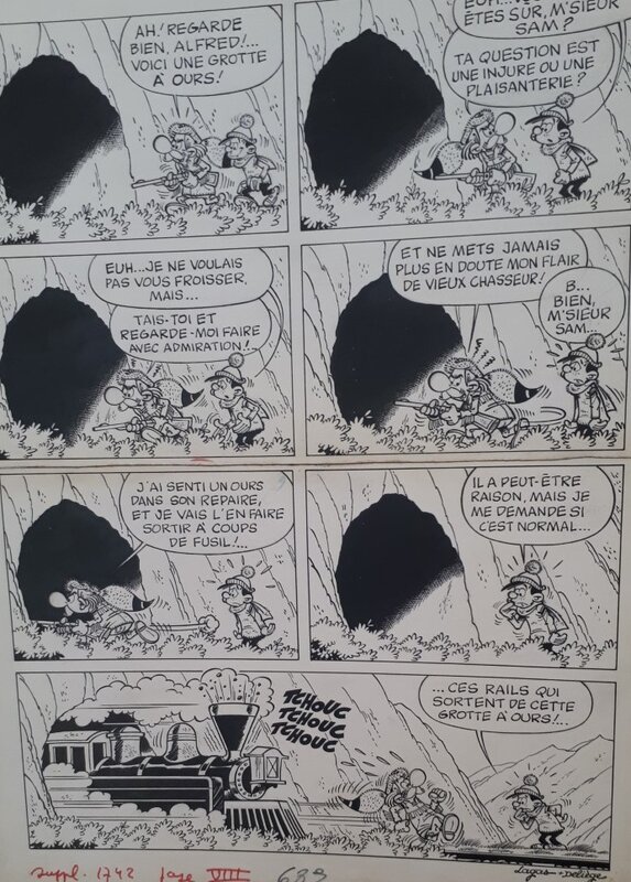 Sam et l ours by Lagas, Paul Deliège - Comic Strip