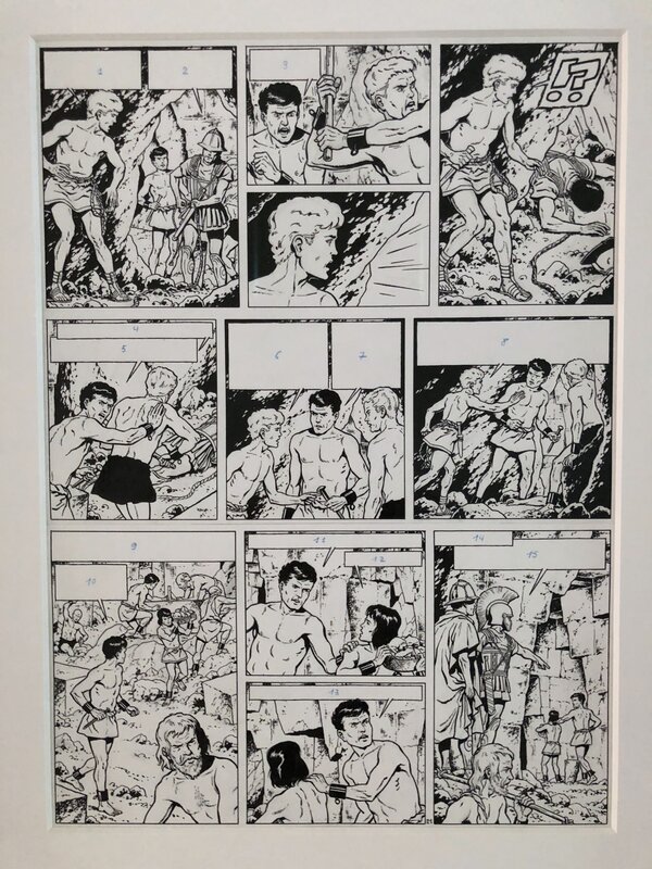 Martin, Alix, Le Dernier Spartiate, 1967 - Comic Strip