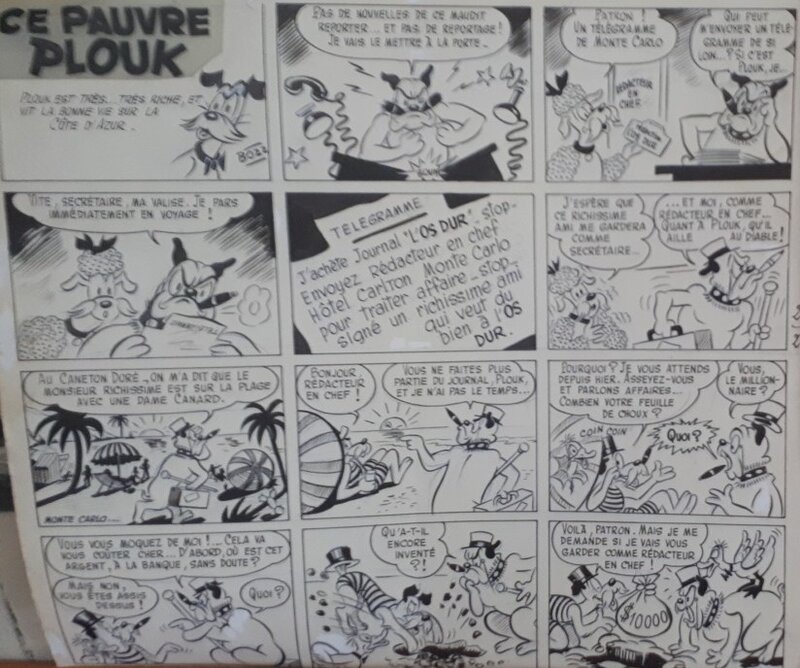 Rob-Vel, Pauvre plouck planche n 23 - Comic Strip