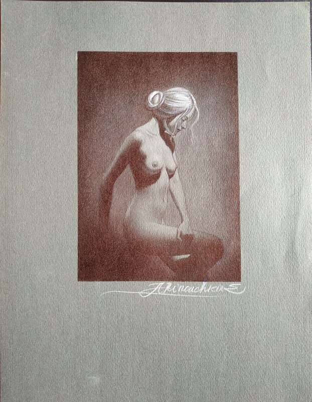 Nue by Andréi Arinouchkine - Original Illustration