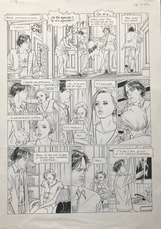 Daniel Ceppi, Stephane Clément t 9 Vanina Business pl 8 - Comic Strip
