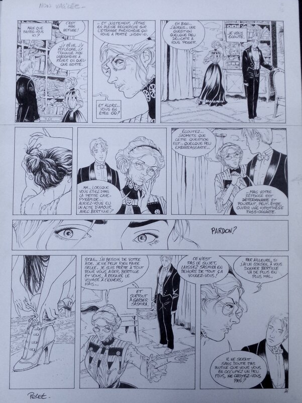 Sasmira by Claude Pelet - Comic Strip