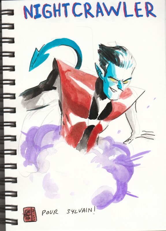 Nightcrawler by Geoffo - Sketch