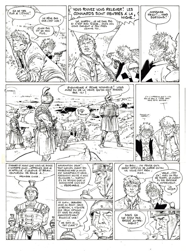 For sale - Hermann : Jeremiah tome 18 planche 15 - Comic Strip