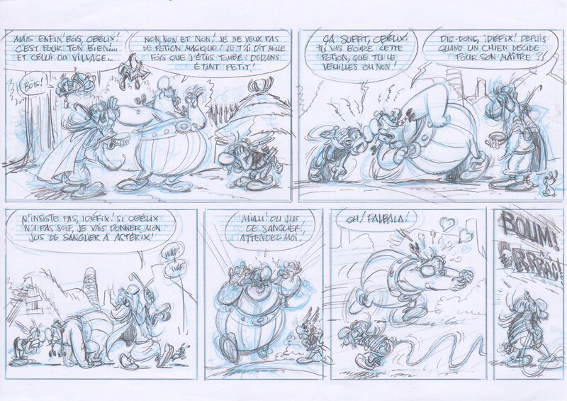 Générations Astérix par Fabrice Tarrin - Œuvre originale