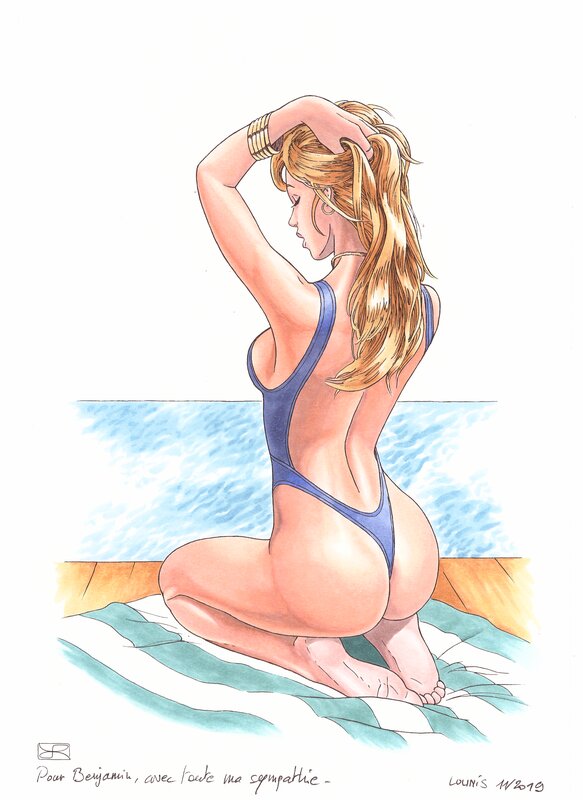 Lounis Chabane, Portfolio Summertime - Sketch