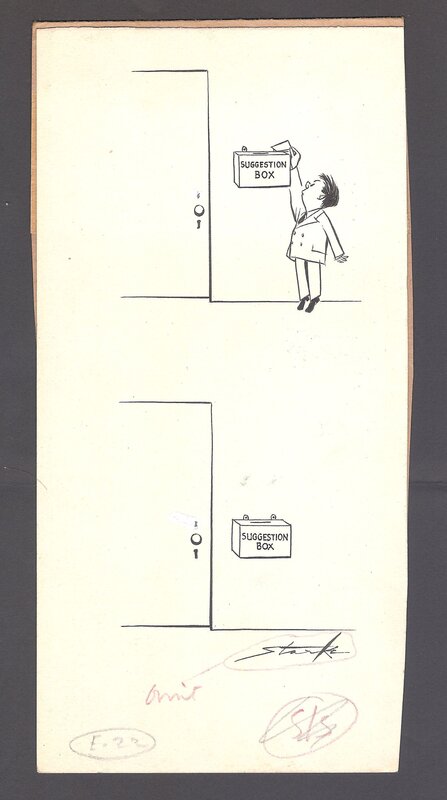 Suggestion box by Leslie Starke - Comic Strip