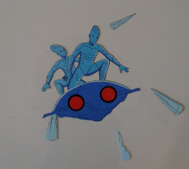 Philippe Druillet, Cellulo de Bleu l'enfant de la terre - Planche originale