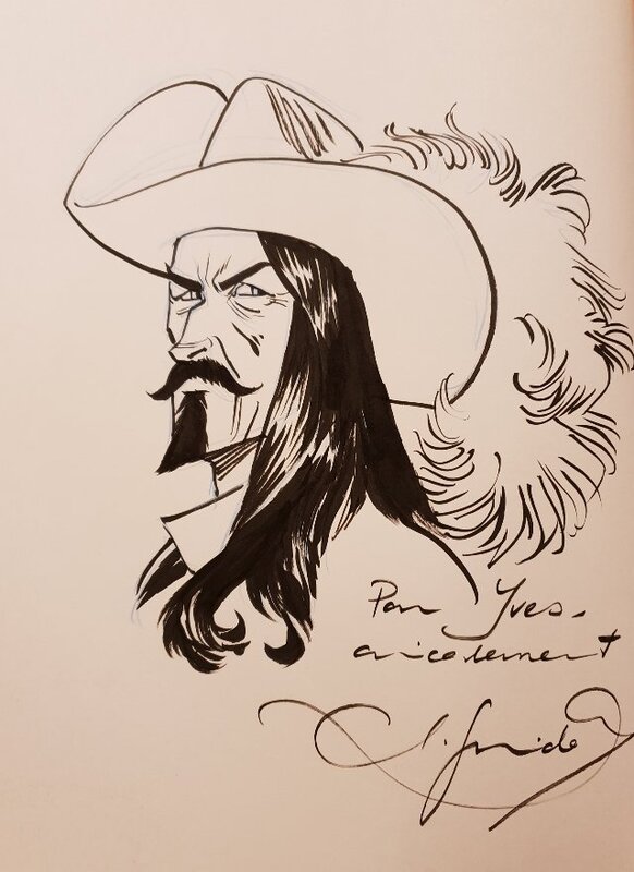 Les Indes Fourbes by Juanjo Guarnido - Sketch