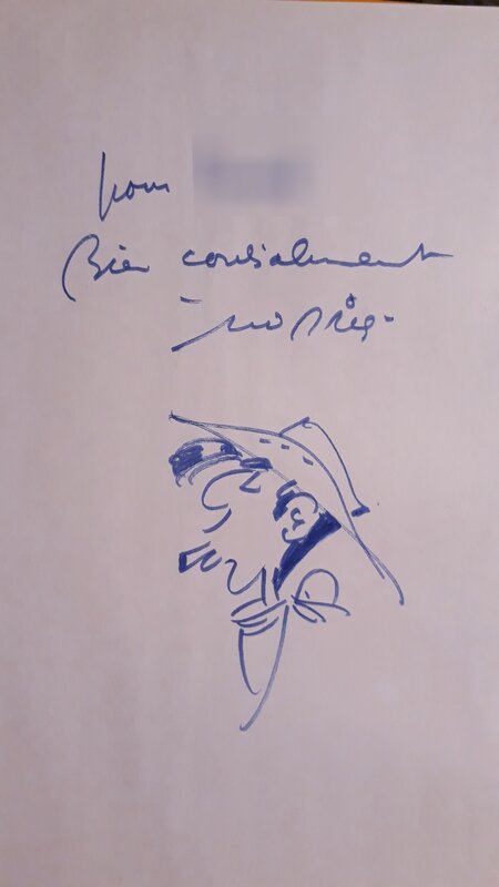 Lucky Luke par Morris - Dédicace