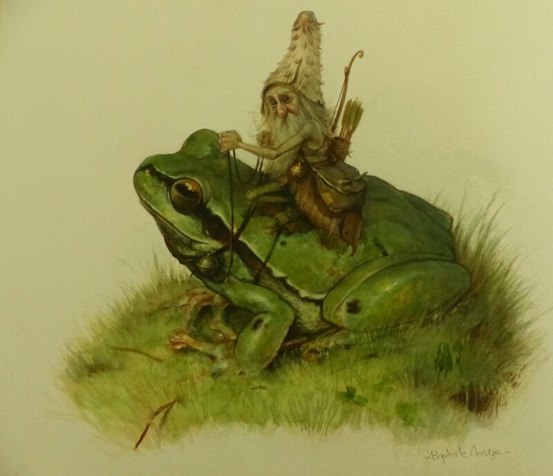 Jean-Baptiste Monge, Illustration  issue du T1 A la recherche  de Féérie - Original Illustration