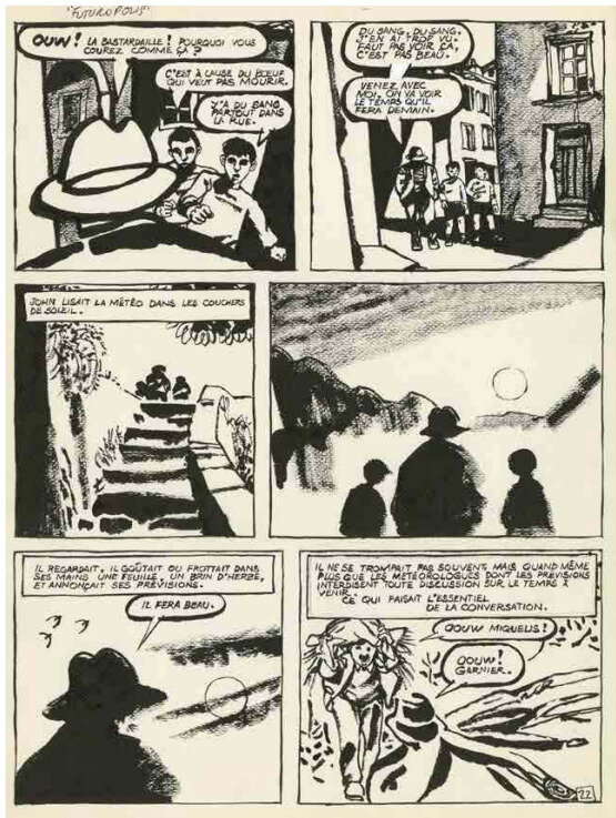 Couma Aco by Edmond Baudoin - Comic Strip