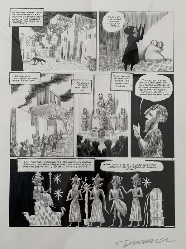 Gilgamesh by Frantz Duchazeau - Comic Strip
