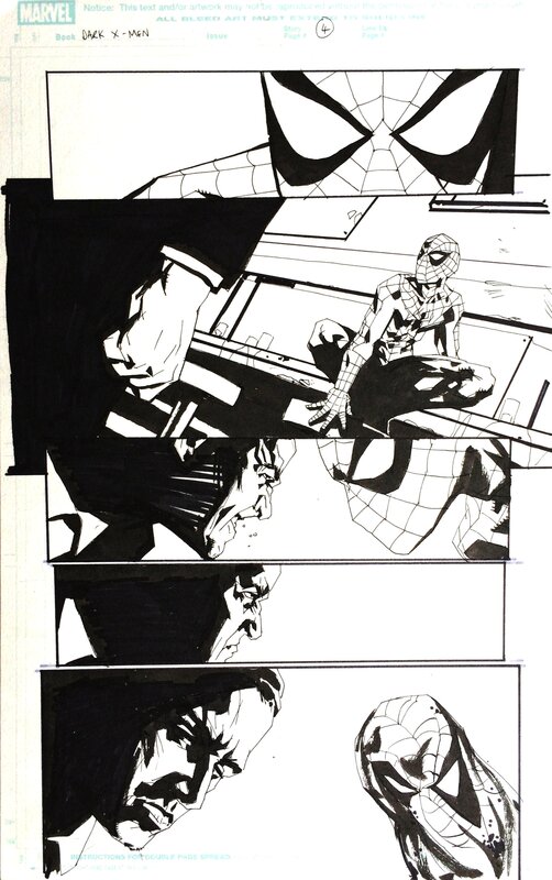 Jock, Jason Aaron, Dark X-Men : The Beginning - Planche originale