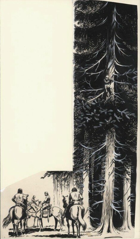 Hans Kresse, De Jeugd van Eric - Illustration Pum Pum - Illustration originale