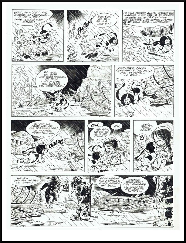 Pierre Tranchand, Marine -  Les lutins de Morleroc - Comic Strip