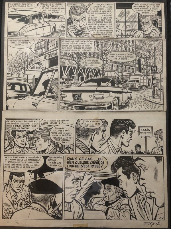 Raymond Reding, Jari - Guitare et Dynamite 1965 - Comic Strip