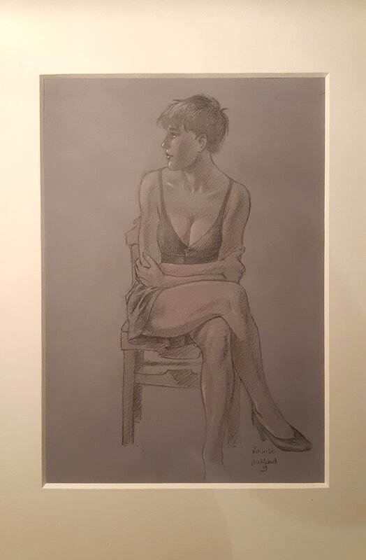 Portrait de Louise par André Juillard - Illustration originale