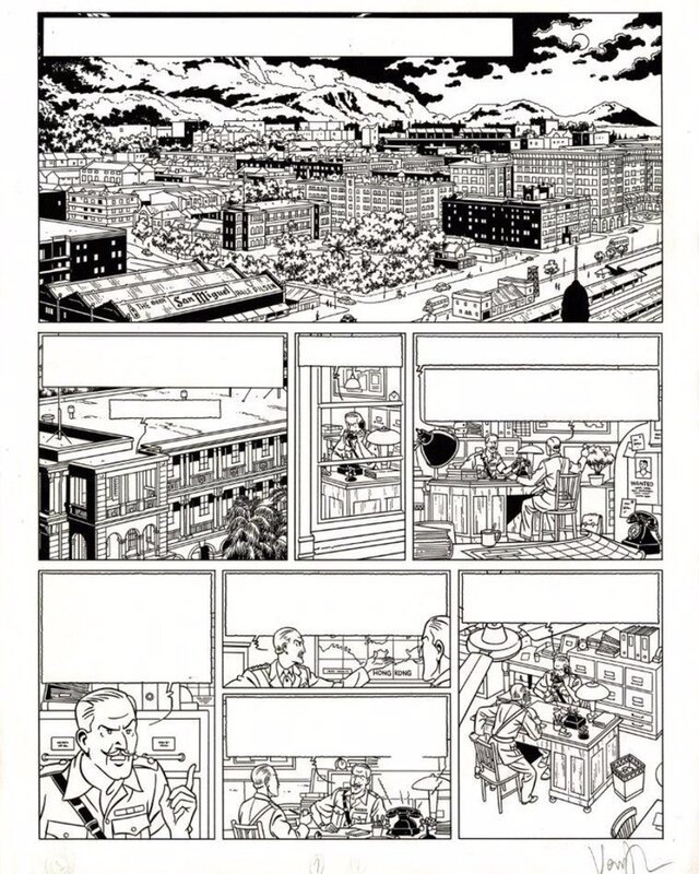 Peter Van Dongen, Teun Berserik, Blake et Mortimer : La vallée des immortels T.2 - Comic Strip