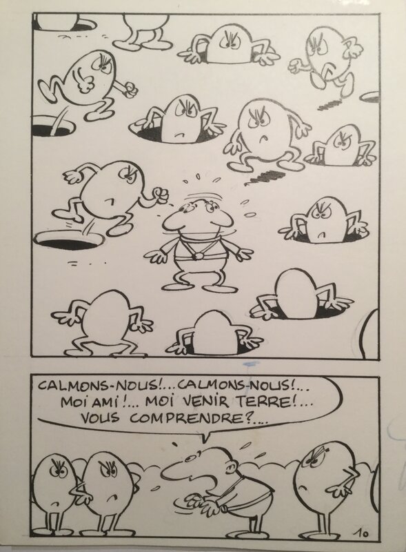 Francis, Le Robinson du Cosmos - Comic Strip
