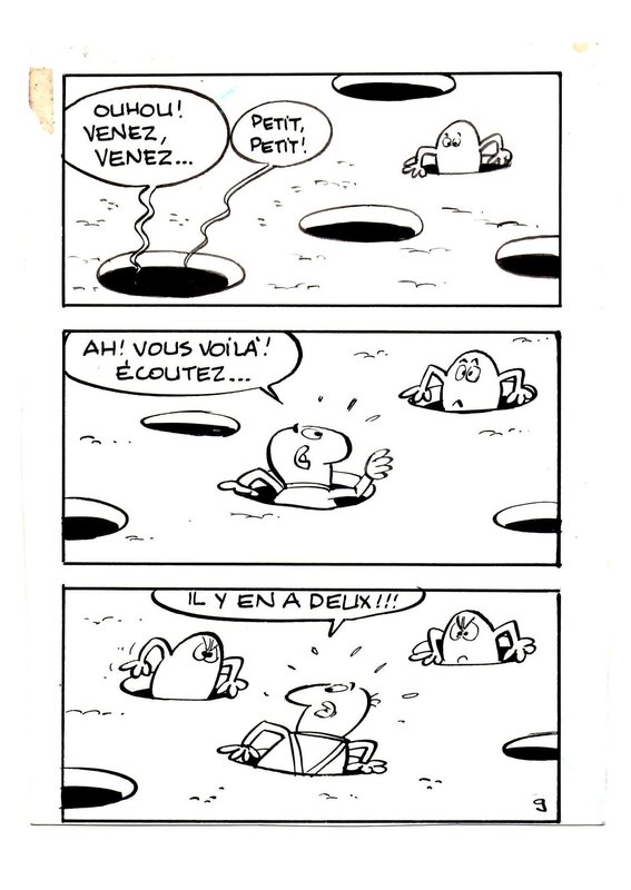 Francis, « Le Robinson du Cosmos », 1973. - Comic Strip