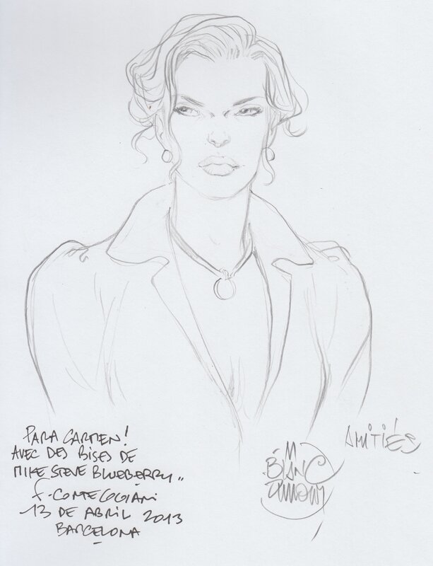 Elle by Michel Blanc-Dumont - Sketch