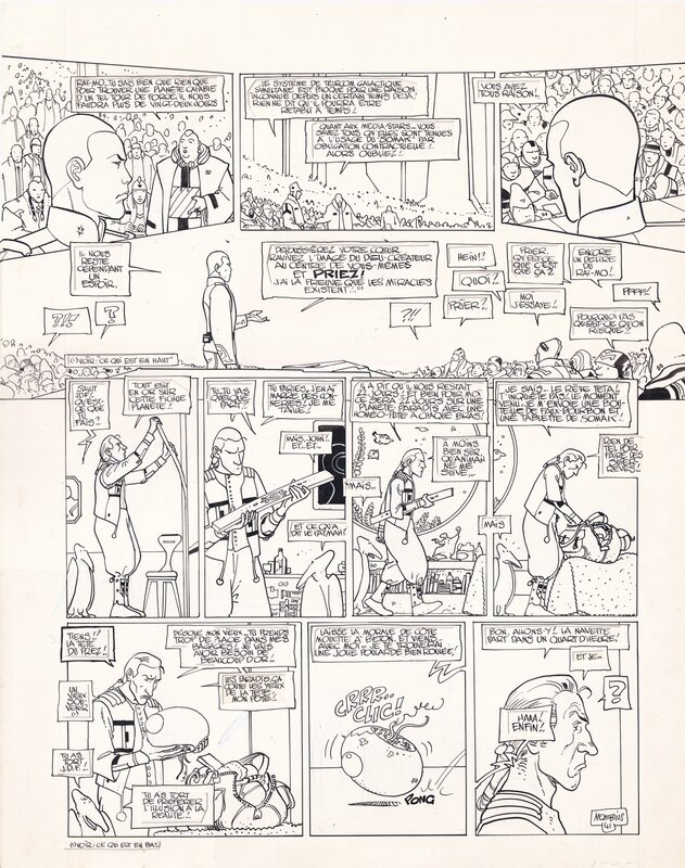 Incal 5e essence by Moebius - Comic Strip