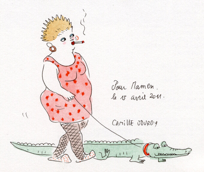 Rosalie Blum, 3 by Camille Jourdy - Sketch