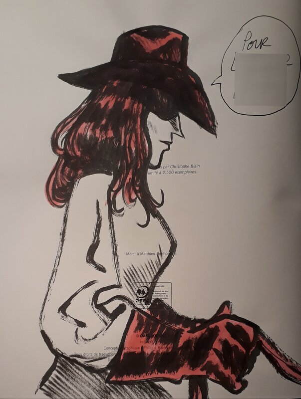 Ava by Christophe Blain - Sketch