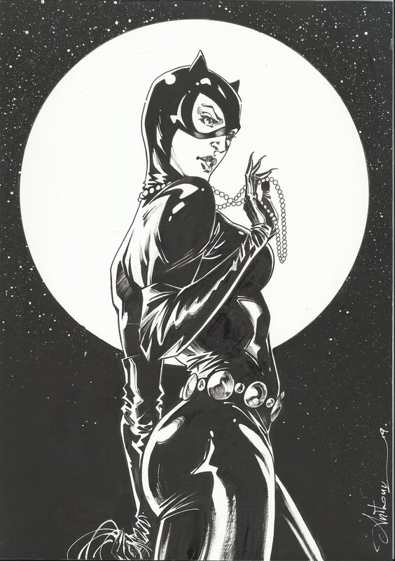 Catwoman par Anthony Jean - Œuvre originale