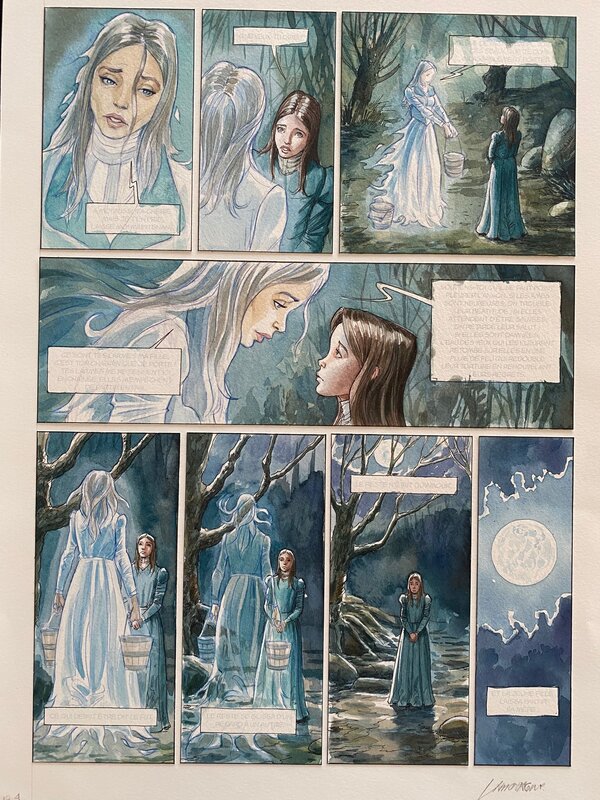 Jacques Lamontagne, Les contes de l'Ankou tome 3 - Planche originale