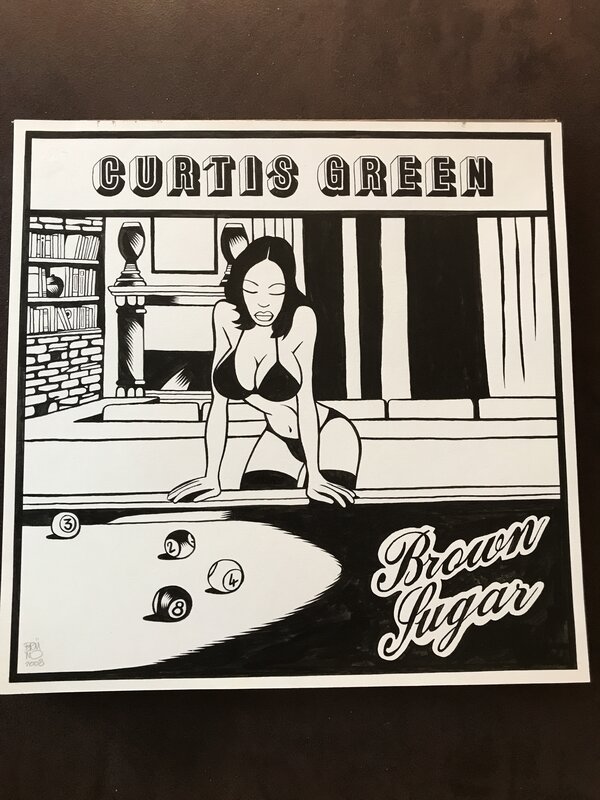 Brüno, Bruno : Brown Sugar un album de Curtis Brown - Illustration originale