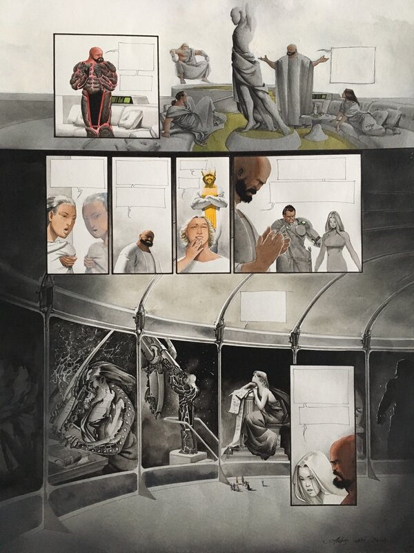 Aleksa Gajic, Fléau des dieux tome 5, planche page 9 - Comic Strip