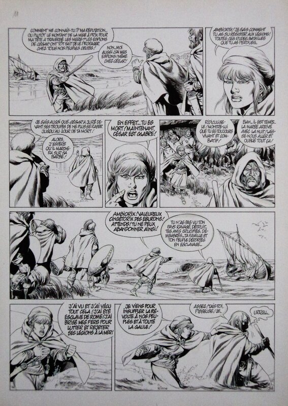 Jean-Yves Mitton, Vae Victis tome 11, pl 24 - Comic Strip