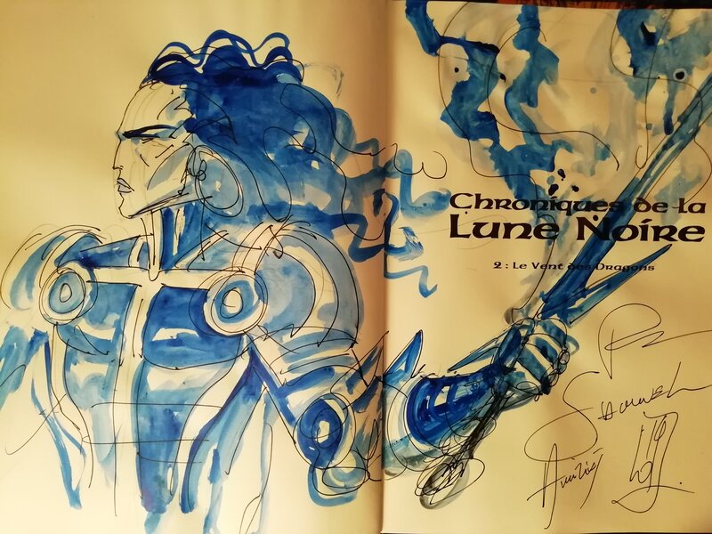 Olivier Ledroit, Chroniques de la Lune Noire - Sketch