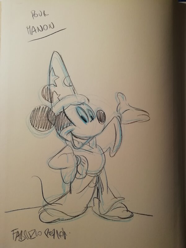 Mickey by Fabrizio Petrossi - Sketch