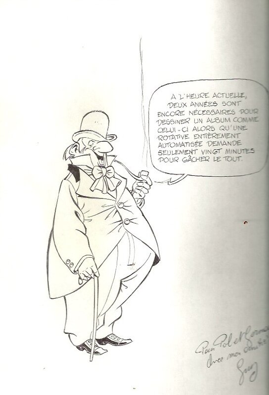 Guy Counhaye, Le professeur stratus - Sketch