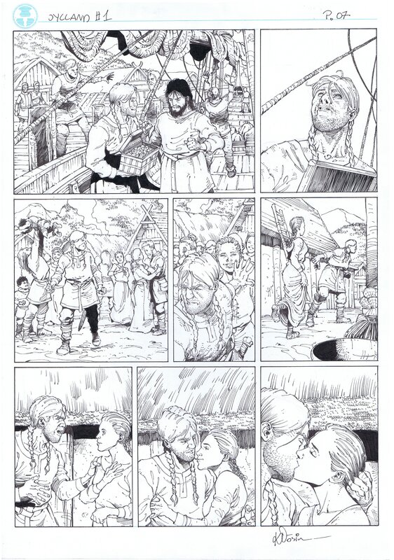 Jylland 1 pagina 7 par Przemyslaw Klosin - Planche originale