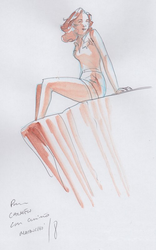 Sara Lone by David Morancho - Sketch