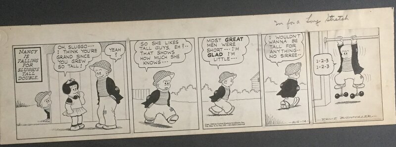 Ernie Bushmiller, Nancy (Arthur et Zoé) - Comic Strip